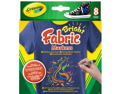 Crayola Fixy na textil 8 ks