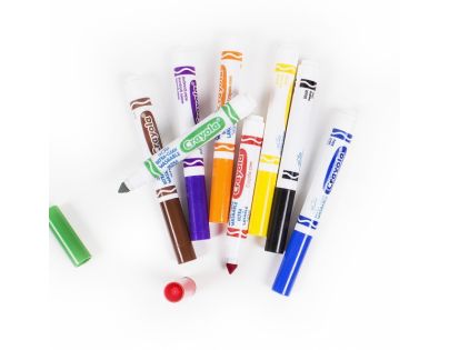 Crayola Fixy vypratelné s širším hrotem 8 ks