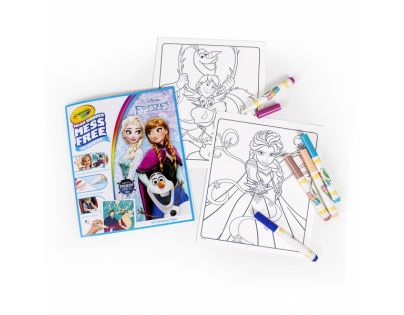 Crayola Kouzelné omalovánky Ledové království-kreslení bez následků