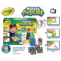 Crayola Marker Airbrush kreslící studio modré 3