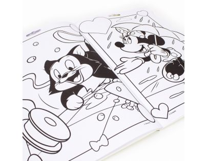Crayola Mini Kids omalovánky se samolepkami Minnie
