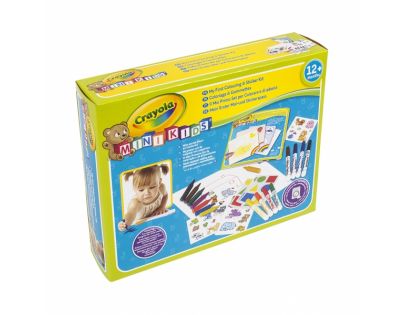 Moje první Crayola sada omalovánek a samolepek