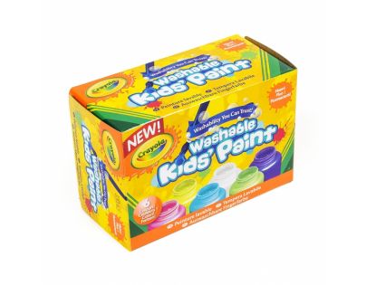 Crayola Neonové temperové barvy 6 ks