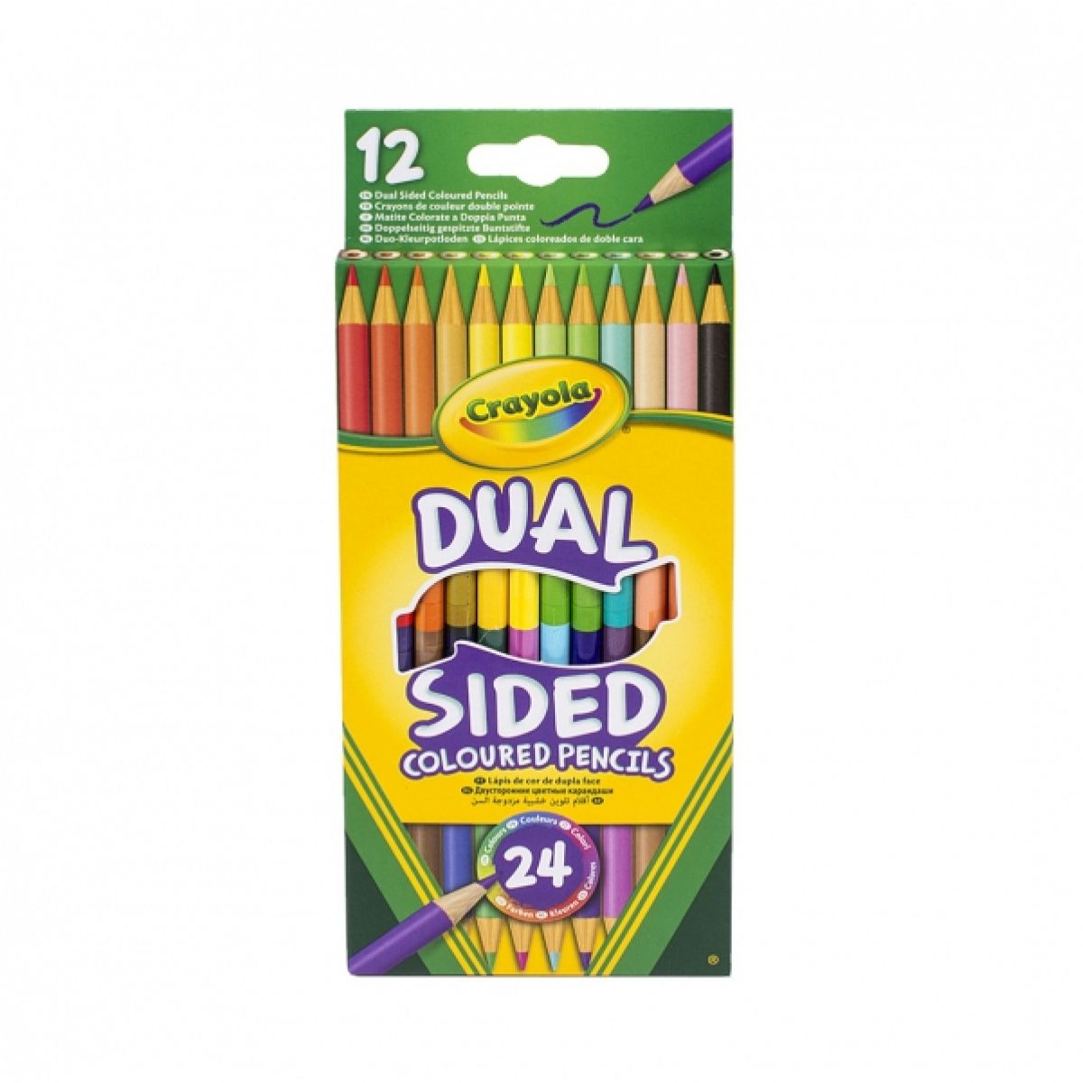 Crayola Pastelky oboustranné 12 ks