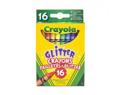 Crayola Třpytivé Voskovky 16 ks
