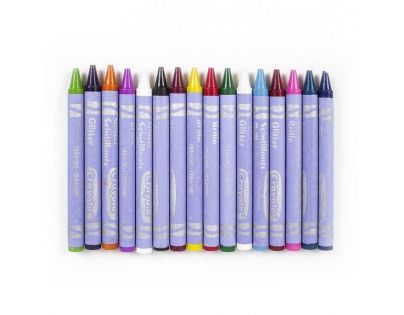Crayola Třpytivé Voskovky 16 ks