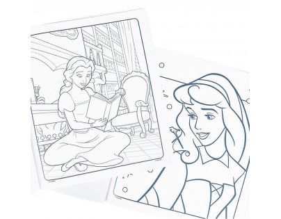 Crayola Zázračné omalovánky Disney Princezny