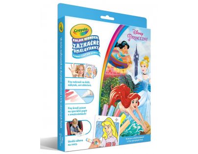Crayola Zázračné omalovánky Disney Princezny