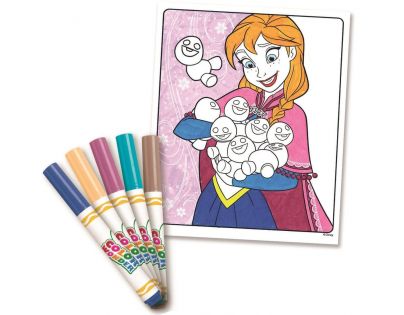 Crayola Zázračné omalovánky Ledové království
