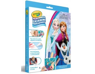 Crayola Zázračné omalovánky Ledové království