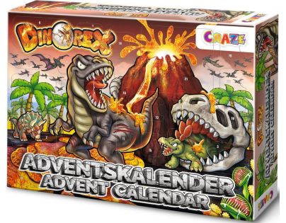 Craze Adventní kalendář Dino Playset