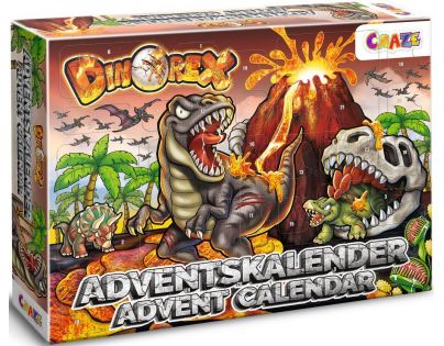 Craze Adventní kalendář Dino Playset