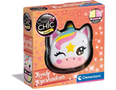 CRAZY CHIC Oční stíny Jednorožec