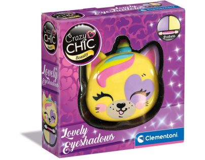 CRAZY CHIC Oční stíny Tygr