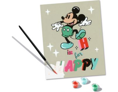 CreArt Disney Mickey Mouse H is for Happy