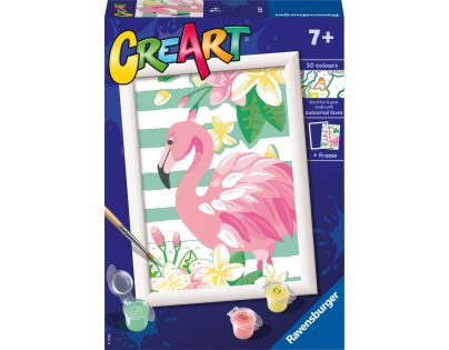 CreArt Růžový plameňák