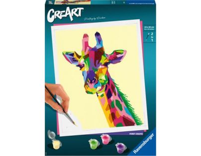 CreArt Vtipná žirafa