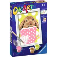 CreArt Roztomilý králík v hrnečku 2