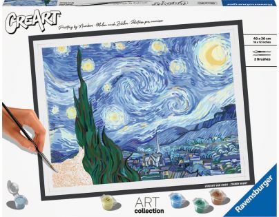 CreArt Vincent van Gogh Hvězdná noc