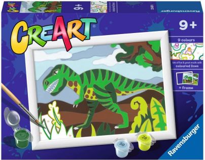 CreArt Toulající se dinosaurus