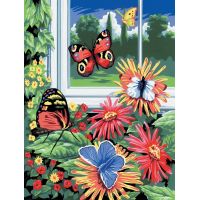 Creatoys Malování 22 x 30 cm Motýli