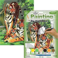 Creatoys Malování 22 x 30 cm Tygři 3