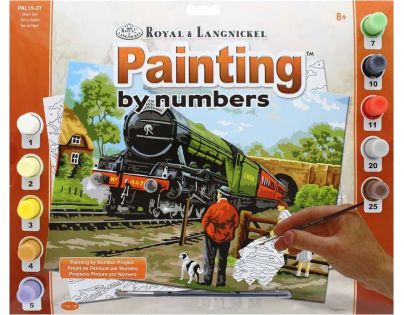 Creatoys Malování velké Royal Parní vlak