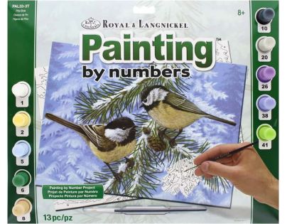 Creatoys Malování velké Royal Ptáci