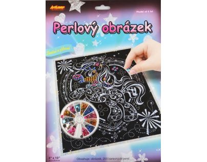 Creatoys Perlový obrázek Koník