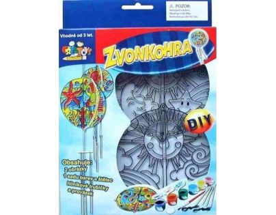 Creatoys Zvonkohra suncatcher Slunce