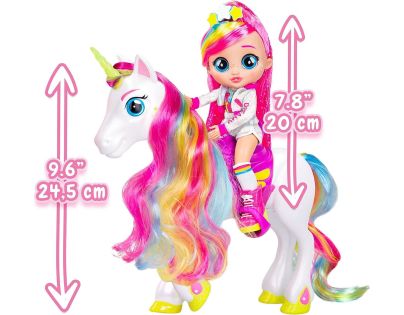CRY BABIES BFF sada DREAMY a jednorožec RYM - Poškozený obal