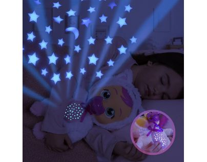 CRY BABIES interaktivní panenka Dobrou noc Daisy Hvězdná obloha