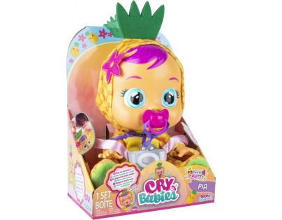 TM Toys Cry Babies Interaktivní panenka 30 cm Tutti Frutti Pia
