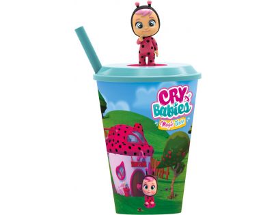 Cry Babies Kelímek s brčkem beruška