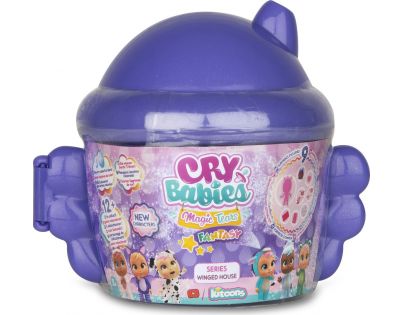 Cry Babies Magic Tears Fantasy magické slzy okřídlený domek série 2 fialový domeček