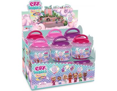 Cry Babies Magic Tears Fantasy Paci House MIX 1 tmavě růžový