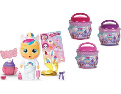 Cry Babies Magic Tears Fantasy Paci House MIX 1 tmavě růžový