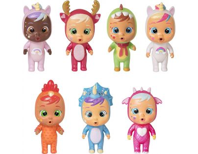 Cry Babies Magic Tears Fantasy Paci House MIX 1 tmavě růžový