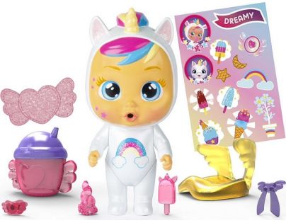 Cry Babies Magic Tears Fantasy Paci House MIX 1 tmavě růžový