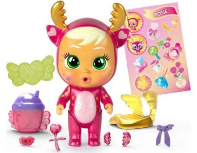Cry Babies Magic Tears Fantasy Paci House MIX 1 tmavě růžový