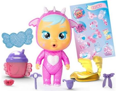 Cry Babies Magic Tears Fantasy Paci House MIX 1 tmavě růžový