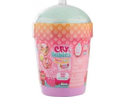 Cry Babies Magic Tears magické slzy série Tutti Frutti zelené
