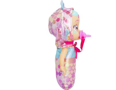 Cry Babies Tiny Cuddles Panenka Mořská panna Melody tmavě růžový dudlík
