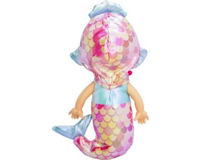 Cry Babies Tiny Cuddles Panenka Mořská panna Melody tmavě růžový dudlík