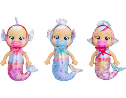 Cry Babies Tiny Cuddles Panenka Mořská panna Delphine růžový dudlík