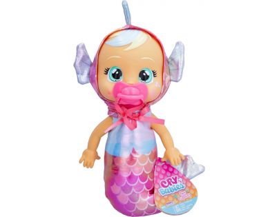 Cry Babies Tiny Cuddles Panenka Mořská panna Delphine růžový dudlík