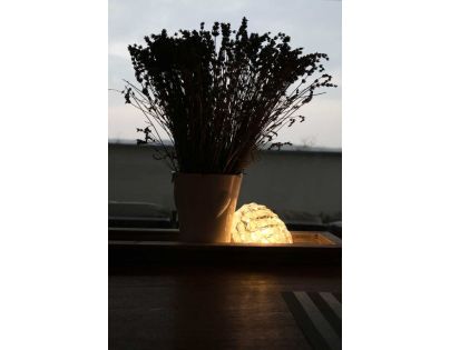 Marimex Crystal Závěsná Bílá Šiška 14 cm