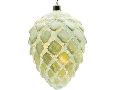 Marimex Crystal Závěsná Bílá Šiška 14 cm