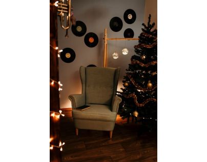 Marimex Crystal Závěsná koule se strunou