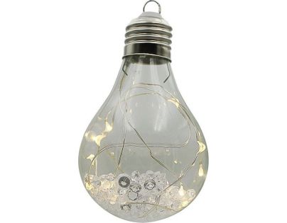 Crystal Závěsná Žárovka 15 cm